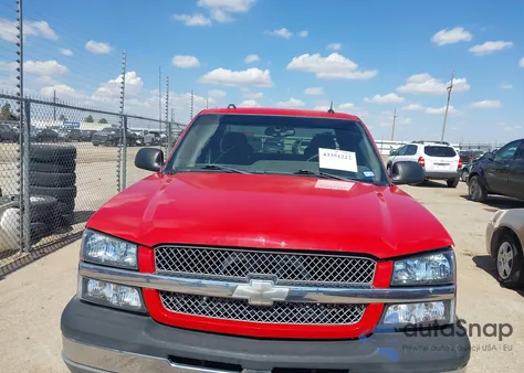2004 Chevrolet Silverado 1500 Ls z USA, uszkodzony, nr VIN 2GCEC19N341404440